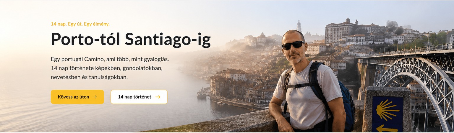 Porto-tól Santiago-ig – 14 napos Camino